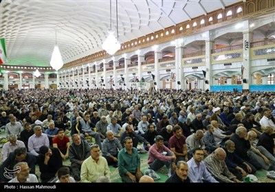 مصلای اعظم حضرت امام خمینی (ره) تبریز در جمعه خشم و نصر