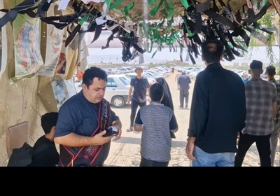 خدمت‌رسانی به زائران اربعین حسینی در موکب مردمی حضرت صاحب الزمان (عج) کوهدشت