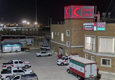 بازدید استاندار ایلام از قرارگاه مرکزی امداد و نجات جمعیت هلالاحمر مرز مهران