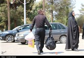 بدرقه ۲۷۰ زائر اربعین از مصلی کرمان