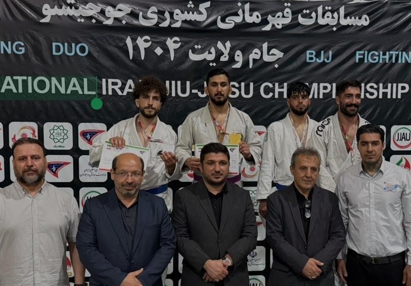 قهرمانی چهارمحال و بختیاری و تهران در جوجیتسو امید و بزرگسالان قهرمانی کشور