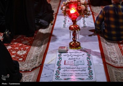 گرامیداشت چهلمین روز شهدای اقتدار در مسجد جمکران