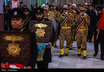 گرامیداشت چهلمین روز شهدای اقتدار در مسجد جمکران