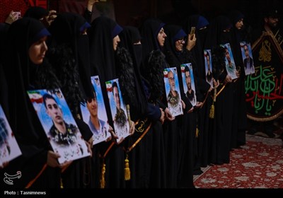گرامیداشت چهلمین روز شهدای اقتدار در مسجد جمکران