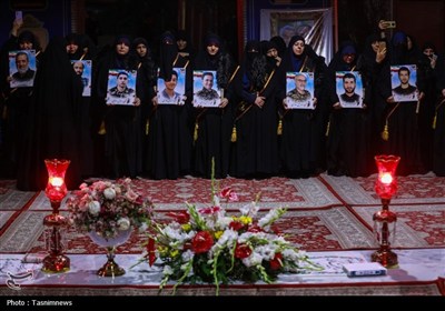 گرامیداشت چهلمین روز شهدای اقتدار در مسجد جمکران
