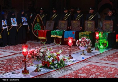 گرامیداشت چهلمین روز شهدای اقتدار در مسجد جمکران