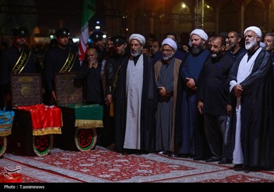 گرامیداشت چهلمین روز شهدای اقتدار در مسجد جمکران