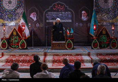 گرامیداشت چهلمین روز شهدای اقتدار در مسجد جمکران