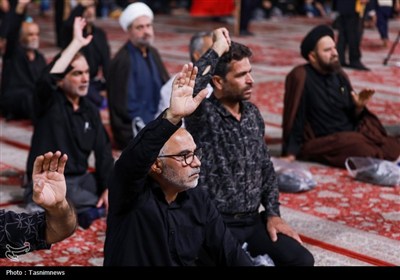 گرامیداشت چهلمین روز شهدای اقتدار در مسجد جمکران