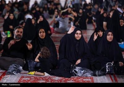 گرامیداشت چهلمین روز شهدای اقتدار در مسجد جمکران