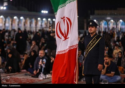 گرامیداشت چهلمین روز شهدای اقتدار در مسجد جمکران
