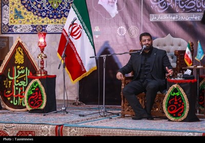 گرامیداشت چهلمین روز شهدای اقتدار در مسجد جمکران