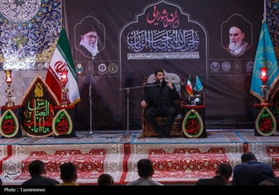 گرامیداشت چهلمین روز شهدای اقتدار در مسجد جمکران