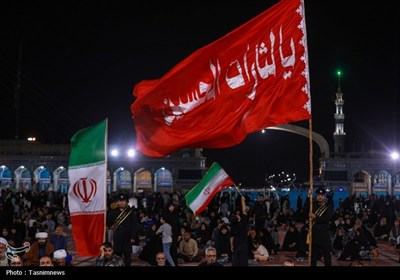 گرامیداشت چهلمین روز شهدای اقتدار در مسجد جمکران