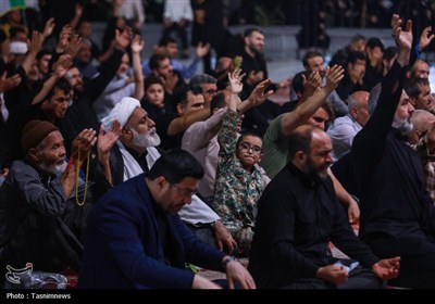 گرامیداشت چهلمین روز شهدای اقتدار در مسجد جمکران