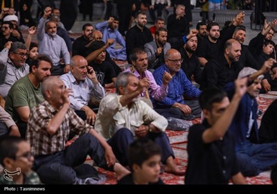 گرامیداشت چهلمین روز شهدای اقتدار در مسجد جمکران
