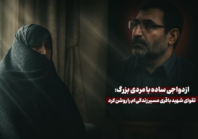 ازدواجی ساده با مردی بزرگ؛ تقوای شهید باقری مسیر زندگی‌ام را روشن کرد