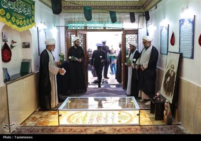 ادای احترام به مقام شهید شیخ فضل‌الله نوری