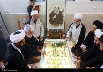 ادای احترام به مقام شهید شیخ فضل‌الله نوری