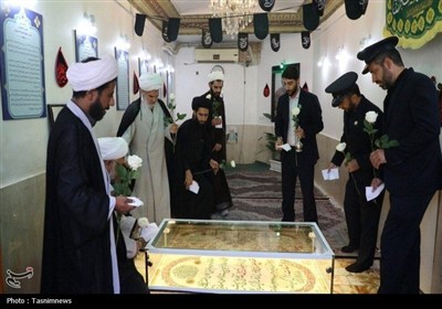 ادای احترام به مقام شهید شیخ فضل‌الله نوری