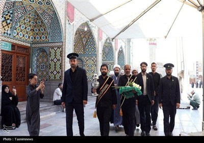 ادای احترام به مقام شهید شیخ فضل‌الله نوری
