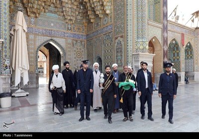 ادای احترام به مقام شهید شیخ فضل‌الله نوری