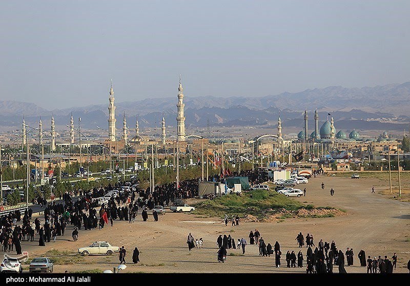 مراسم راهپیمایی دلدادگان اربعین در قم برگزار می‌شود