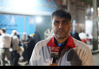 سلامت زائران اربعین زیر چتر امدادگران/ تا آخرین زائر در مرز مهران میمانیم