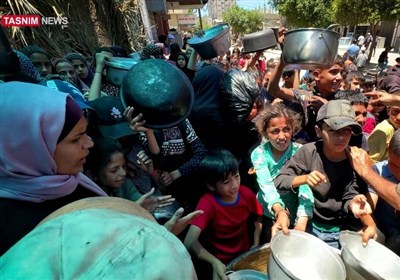 تقریر/ تسنیم.. غزة فی قبضة الجوع: حرب صامتة تحوّل الأمعاء الخاویة إلى ساحة للقتل البطیء