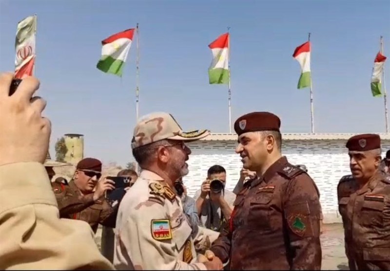 فرمانده مرزبانی منطقه یک عراق وارد ایران شد