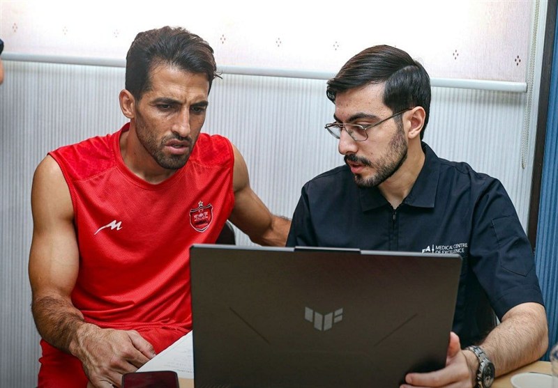 حضور بازیکنان پرسپولیس در ایفمارک + تصاویر 4