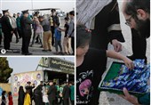 موکب «دارالکرامه»؛ جایی برای مشایعت کریمانه همسایگان افغانستانی