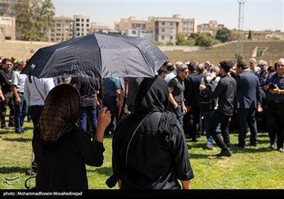 تشییع پیکر مرحوم داریوش مصطفوی رئیس پیشین فدراسیون فوتبال ایران