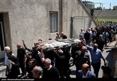 تشییع پیکر مرحوم داریوش مصطفوی رئیس پیشین فدراسیون فوتبال ایران