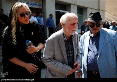 تشییع پیکر مرحوم داریوش مصطفوی رئیس پیشین فدراسیون فوتبال ایران