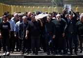 تشییع پیکر مرحوم داریوش مصطفوی رئیس پیشین فدراسیون فوتبال ایران