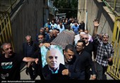 تشییع پیکر مرحوم داریوش مصطفوی رئیس پیشین فدراسیون فوتبال ایران