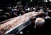 تشییع پیکر مرحوم داریوش مصطفوی رئیس پیشین فدراسیون فوتبال ایران