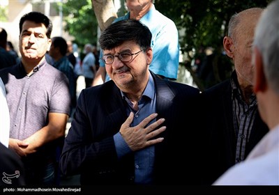 تشییع پیکر مرحوم داریوش مصطفوی رئیس پیشین فدراسیون فوتبال ایران