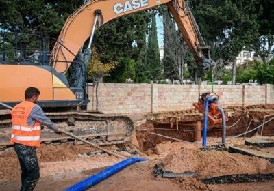 انفجار الشریان الرئیسی وانقطاع واسع لمیاه الشرب فی القدس المحتلة