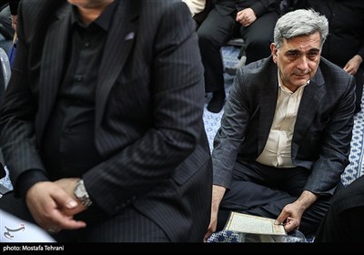 پیروز حناچی در گرامیداشت چهلمین روز شهادت سپهبد غلامعلی رشید