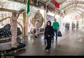 زائران اربعین حسینی در مرز خسروی