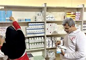 اعزام تیم درمانی هلال‌احمر بوشهر به کربلا برای خدمت‌رسانی به زائران اربعین