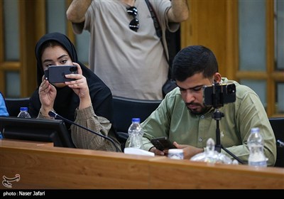 نشست خبری رئیس شورای شهر تهران