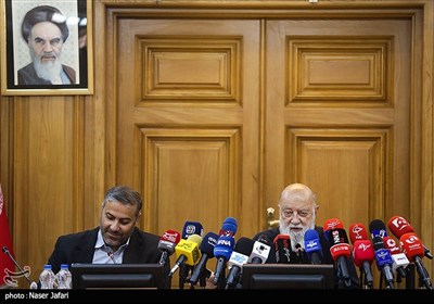 نشست خبری رئیس شورای شهر تهران