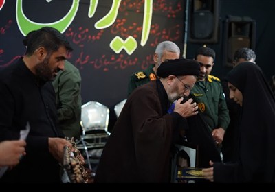 مراسم یادبود اربعین شهدای جنگ تحمیلی 12 روزه استان لرستان