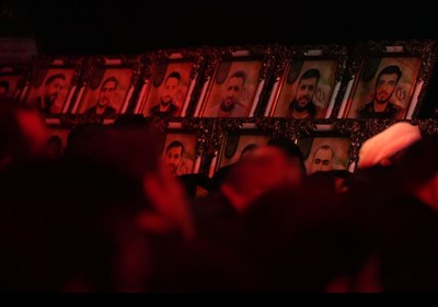 مراسم یادبود اربعین شهدای جنگ تحمیلی 12 روزه استان لرستان