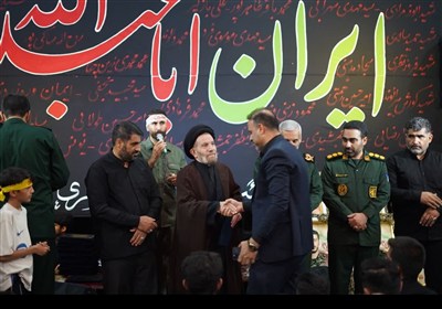 مراسم یادبود اربعین شهدای جنگ تحمیلی 12 روزه استان لرستان