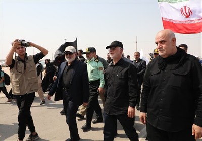 شلمچه،زائران،مرز،اربعين،بازديد،وزير