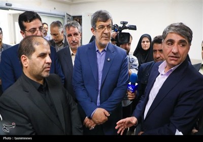 سفر استاندار یزد به بافق و کلنگ زنی 7 مدرسه